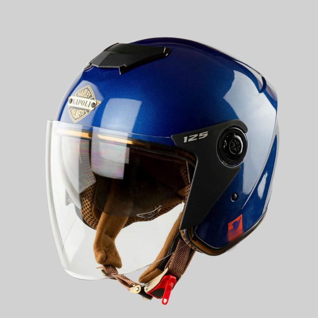 Mũ Bảo Hiểm 125 NAPOLI 2 Kính  -Bảo Hành 12 Tháng .