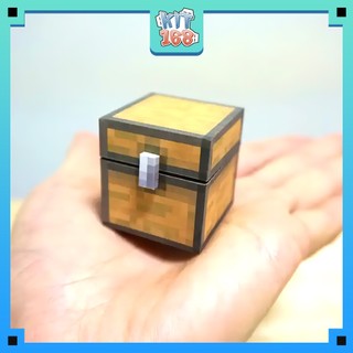 Mô hình giấy Anime Game Minecraft Chest