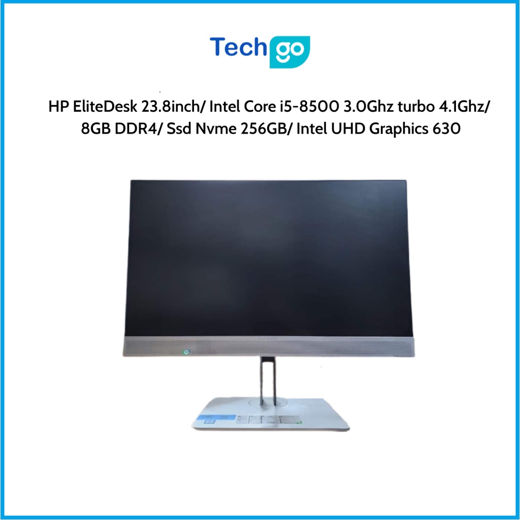 Máy tính All in one HP EliteDesk 23.8inch/ Intel Core i5-8500 3.0Ghz turbo 4.1Ghz/ 8GB DDR4/ Ssd Nvme 256GB Thái Lan