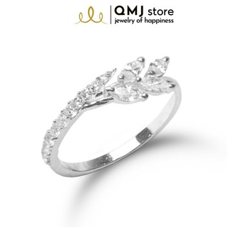 Nhẫn bạc QMJ NỮ THẦN LÚA MẠCH - Bạc 925 cao cấp, nạm đá đẹp [BẠC CHUẨN] QMN004
