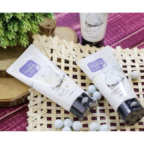 TẨY DA CHẾT / THE FACE SHOP /Tẩy Da Chết Ngọc Trai - White Jewel PeelingThe Face Shop Smart Peeling 120ml ư