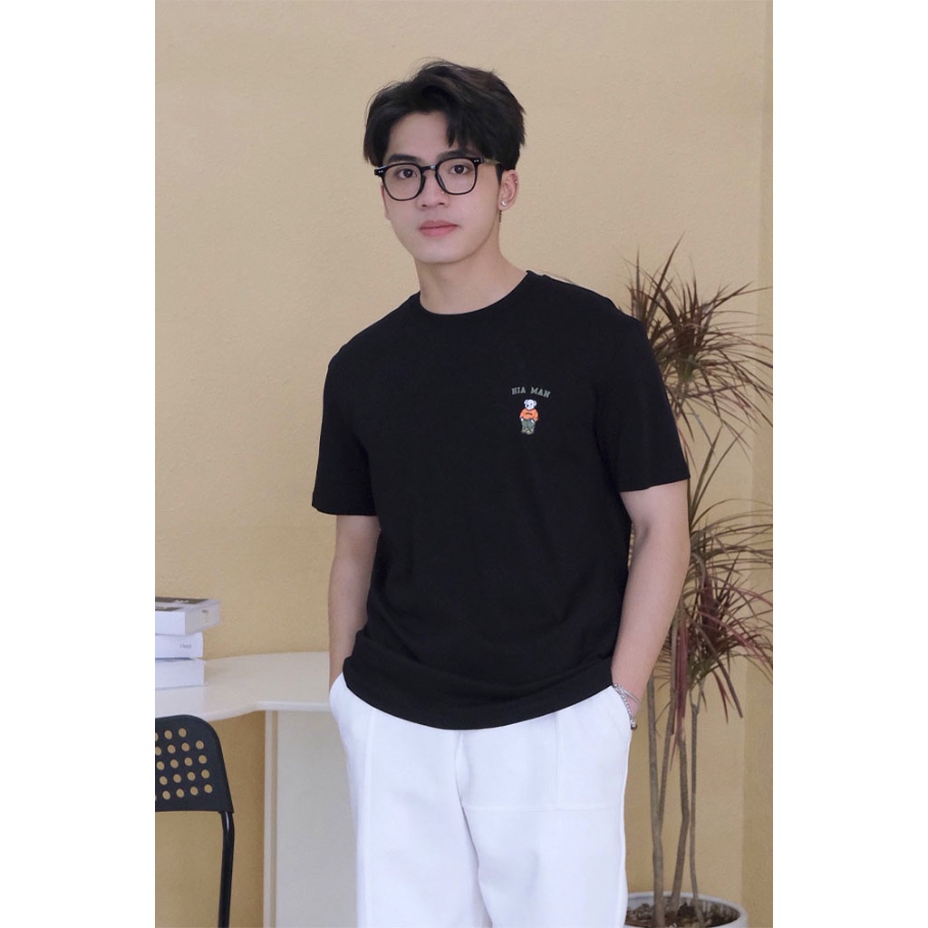 Áo thun form rộng nam cổ tròn Độc menswear - Áo phông cotton thoáng mát thấm hút mồ hôi tốt 3 màu - AP627