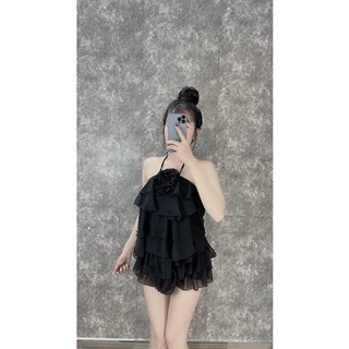 set hoa chán váy tầng