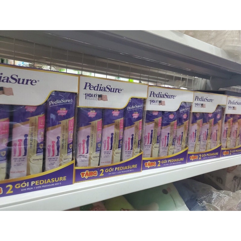 50 gói Pediasure hương vani mẫu mới date 2025