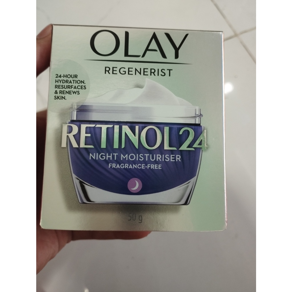 Kem dưỡng ban đêm tái tạo da Olay Retinol 24