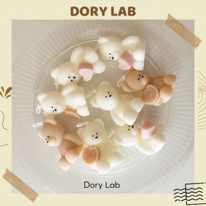 Nến Thơm Gấu Con Dễ Thương - Dory Lab