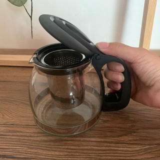 BỘ ẤM PHA TRÀ THỦY TINH CÓ LƯỚI LỌC + 4 LY