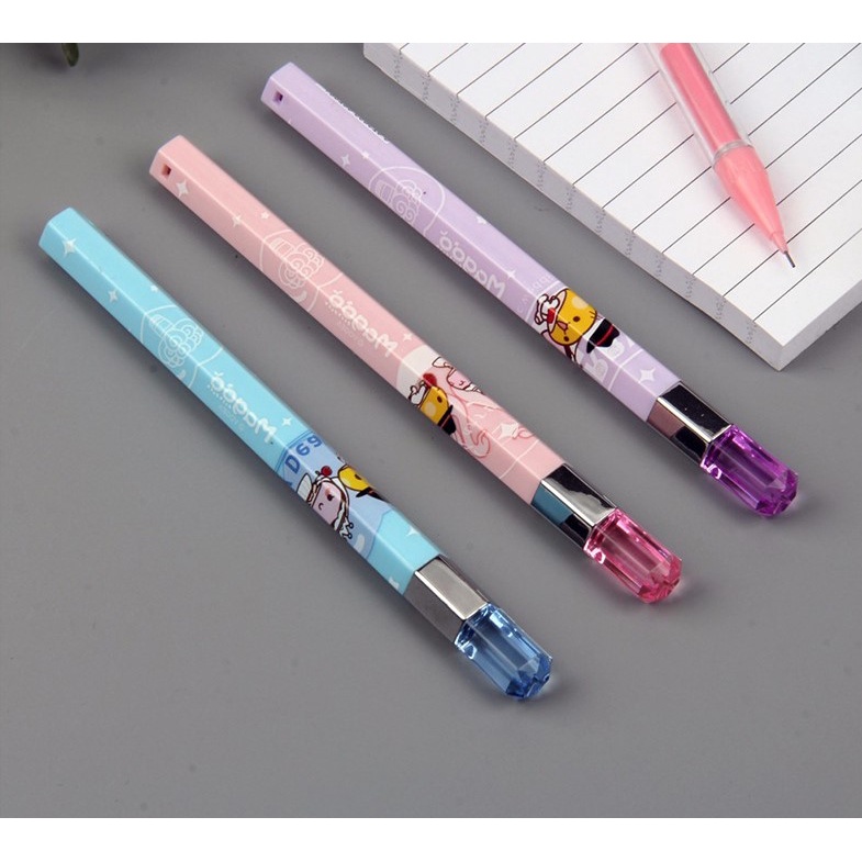 Bút Chì kim Màu pastel 0.5  Bút chì bấm vỏ pastel văn phòng phẩm
