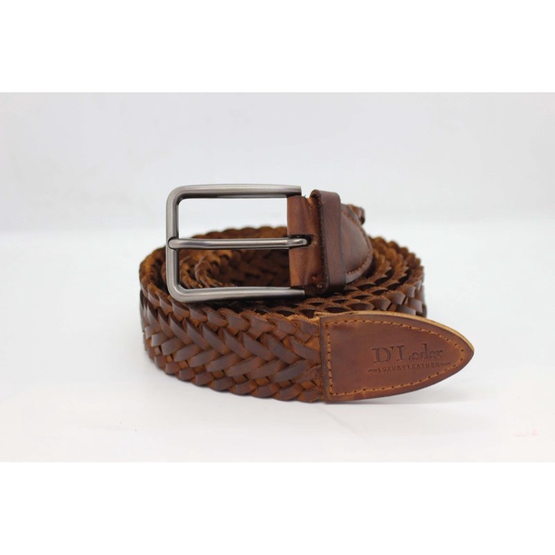 Thắt Lưng Da  Đan Cao Cấp Thương Hiệu D'leder