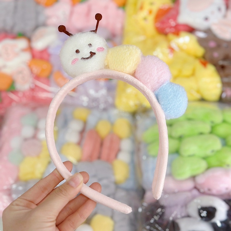 Băng Đô, Bờm Tóc, Cài Tóc Con Sâu Cute