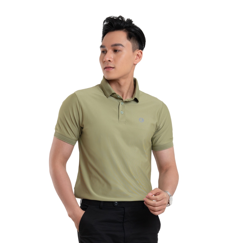 LAROMA Áo polo nam basic trơn | Vải Coolmax làm mát