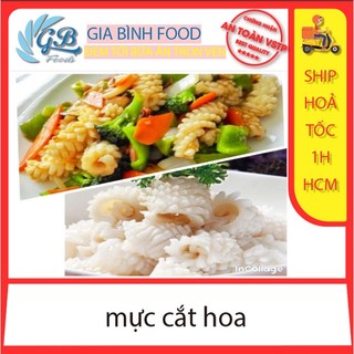 (ship1h)mực cắt hoa 500gr/túi_HCM