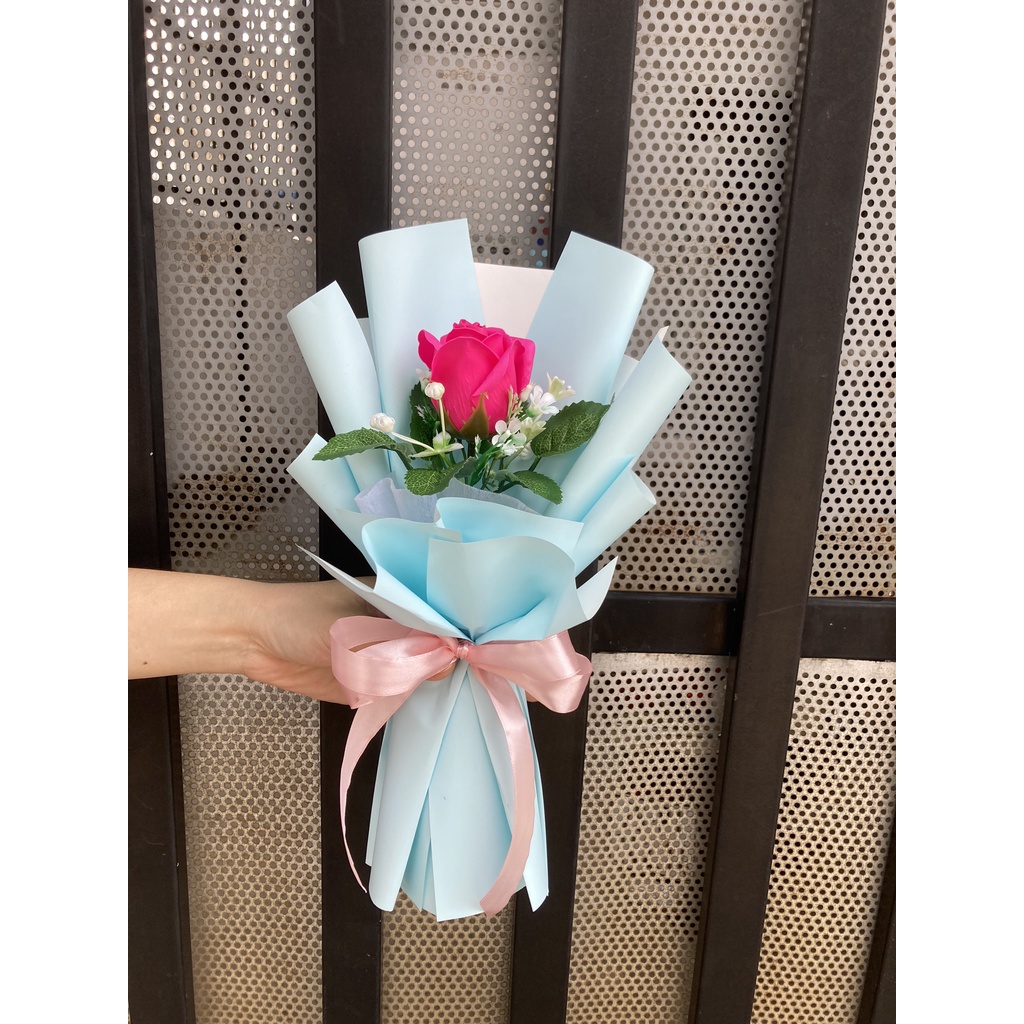 Bó hoa sáp 1 bông