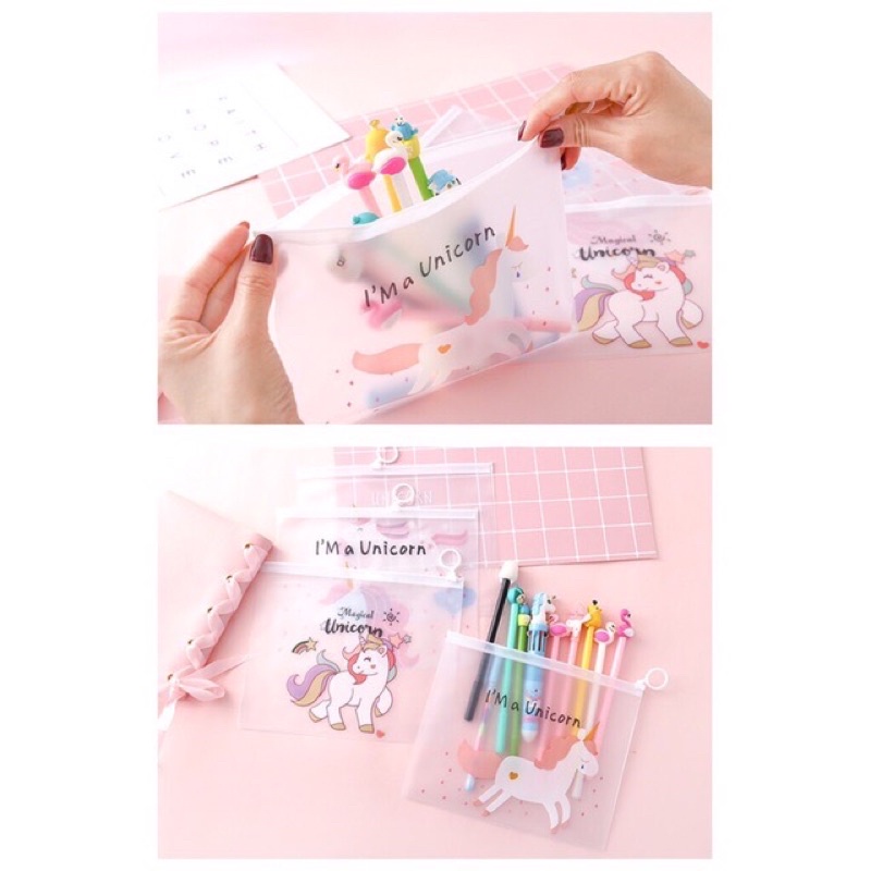 Túi đựng bút bằng nhựa PCV làm quà tặng