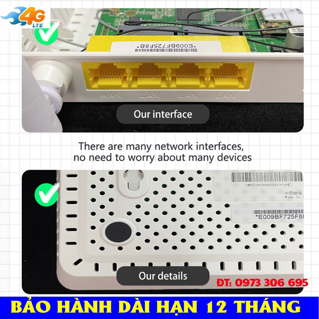 Bộ phát wifi từ sim 4G/3G siêu khỏe, cắm điện dùng 24/24 | BigBuy360 - bigbuy360.vn