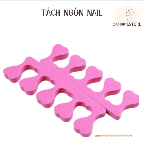 Kẹp tách ngón chân nail kẹp 10 ngón CIU_NAILSTORE