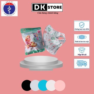 COMBO 200 Chiếc Khẩu Trang Trẻ Em 5D Thịnh Phát (4 - 10 Tuổi)