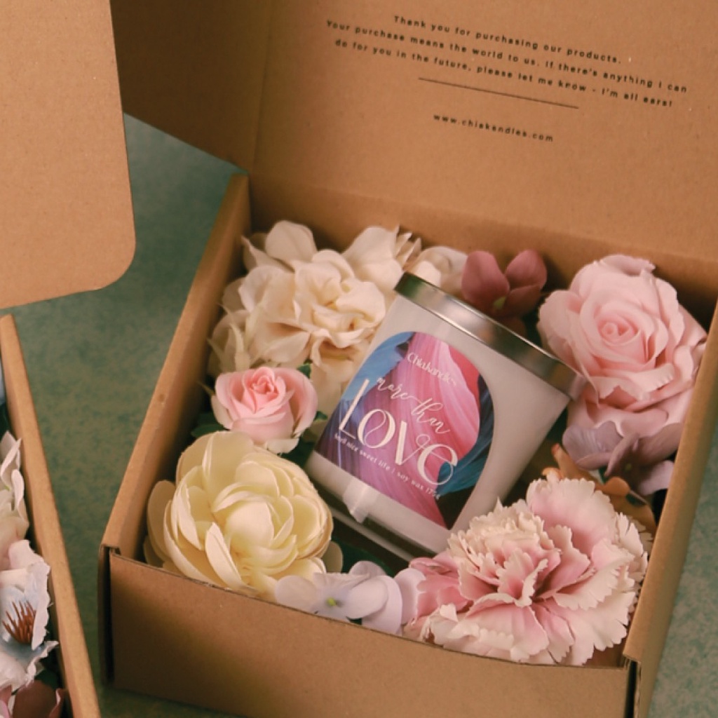 Nến Thơm Chia.kandles Gift For Women Hũ Thủy Tinh 175g