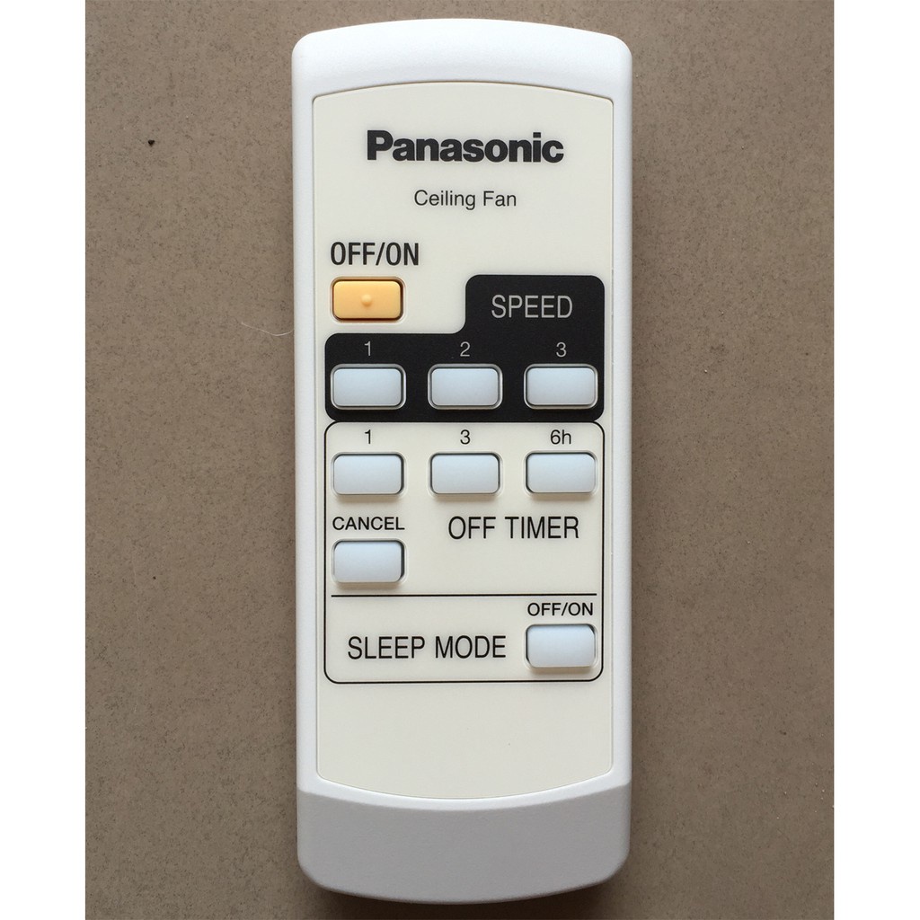 REMOTE QUẠT TRẦN 4 CÁNH PANA - Điều Khiển Remote Quạt Trần Panasonic 4 Cánh-Bảo Hành Đổi Mới