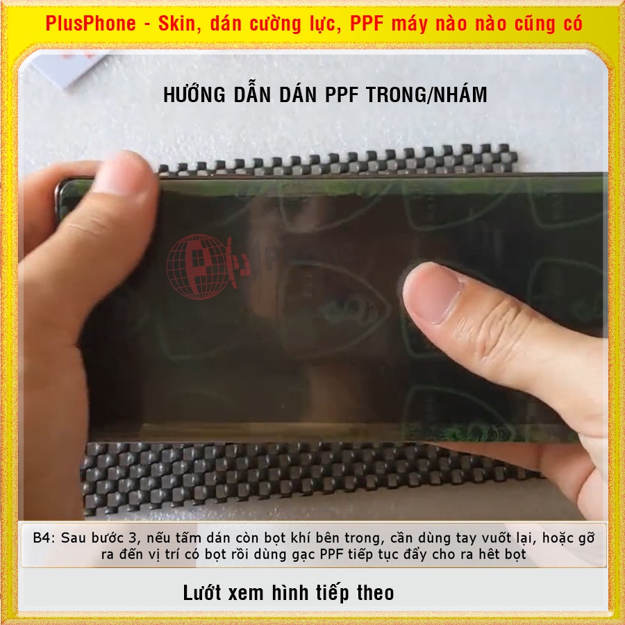 Dán dẻo PPF loại trong và nhám cho Oppo Reno9, Reno 9 Pro, Reno 9 Pro+