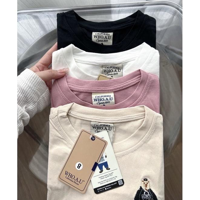 XUẤT DƯ - Áo thun WHO.A.U unisex cho bé