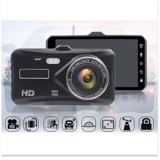 Camera hành trình xe hơi K5 màn hình cảm ứng 2 cam trước và sau full HD xem đêm rõ nét [ Cực rẻ ]