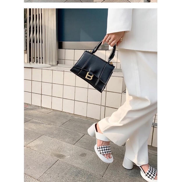 Guốc gót nhập đế 6p