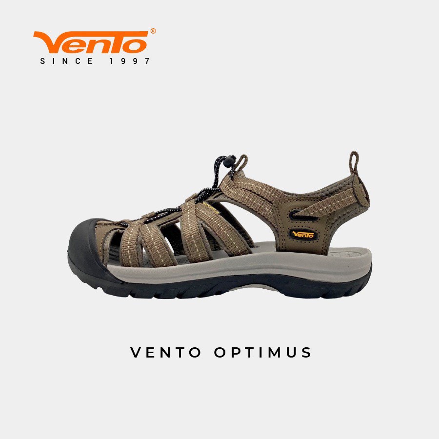 Giày Sandal Vento Nam Bít Mũi Mẫu Mới - SD08003 Nâu