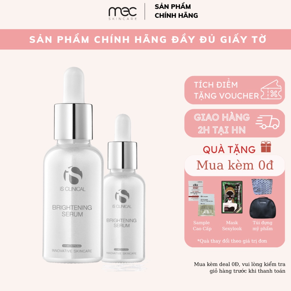 Serum làm sáng iS Clinical Brightening serum 15ml/30ml - Mecskincare