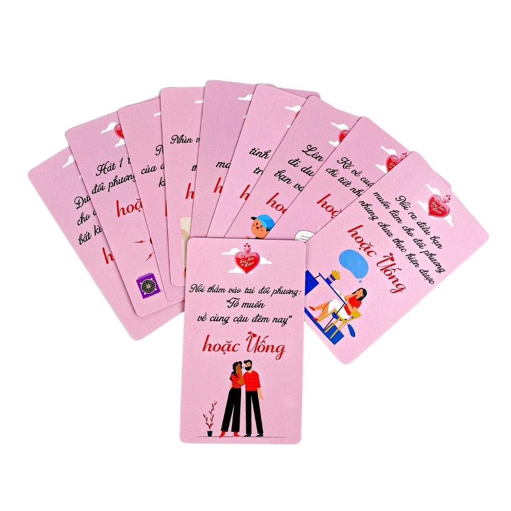 Bộ bài Drinking Game Dành Cho Cặp Đội Do or Drink Say Sưa In Love