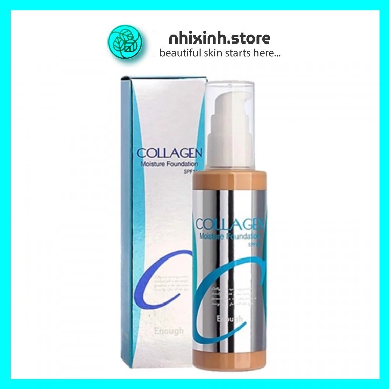 Kem Nền Collagen Moisture Foundation 100ml Chính Hãng Hàn Quốc