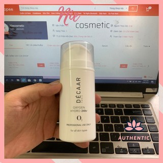 Kem dưỡng ẩm Décaar Oxygen Hydro 24hr Cream