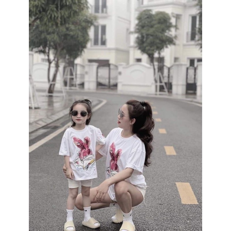 áo phông cặp cho mẹ và bé