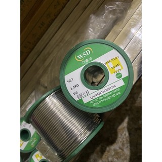 Thiếc hàn không chì 1kg ,sợi 2.0mm, thiếc 99.3%, đồng 0.7%