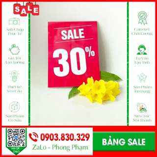 Bảng sale 10%, bảng sale 15%, bảng sale off, bảng sale 20%, bảng sale 30%