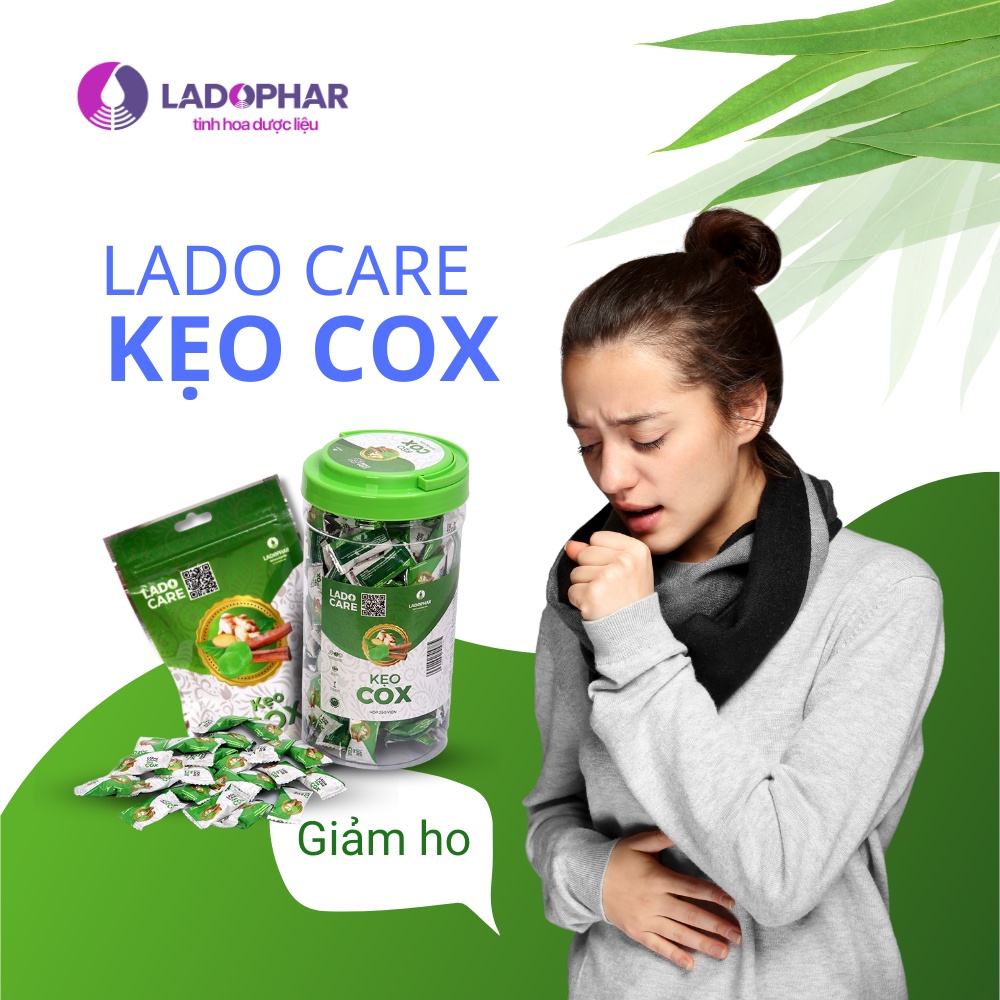 Lado Care Kẹo Cox Ladophar Hộp 250 Viên