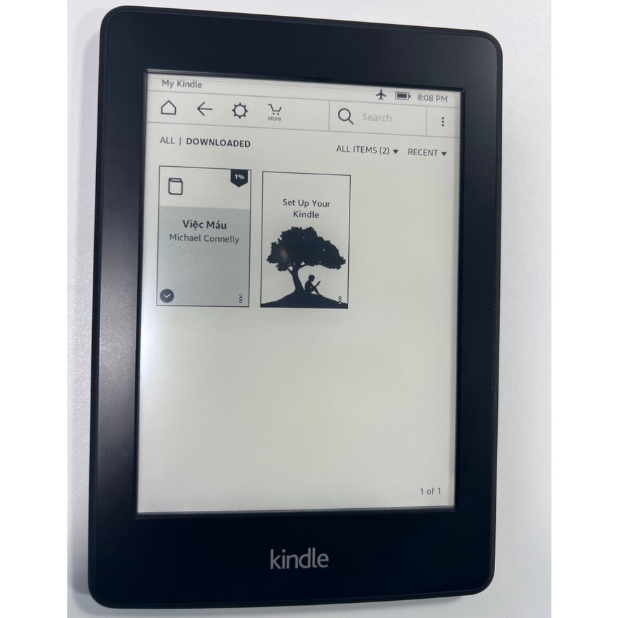 Máy Đọc Sách Amazon Kindle Paperwhite 2 4GB Có Đèn Nền