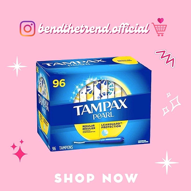 BĂNG VỆ SINH TAMPON TAMPAX PEARL TÁCH SET