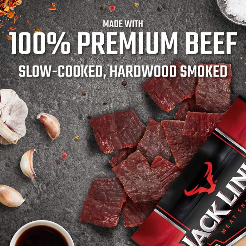 Khô Bò Miếng Thượng Hạng Jack Link's 100% Beef Jerky Original 3.25oz*93gr92gr*3Pack/ Khô Bò Jack Link's Mỹ