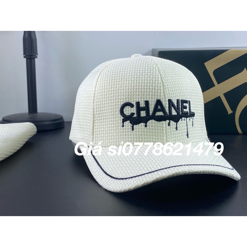 Nón kết cha nél thêu chảy giọt nước - mũ lưỡi trai Hàn quốc chất sợ bố thời Trang nữ