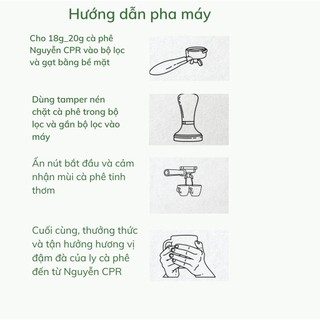 Cà phê Hạt Culi rang mộc 100% nguyên chất (Gói 500g)