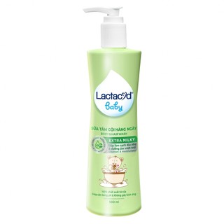 Sữa tắm lactacyd milky cho bé chai 500ml