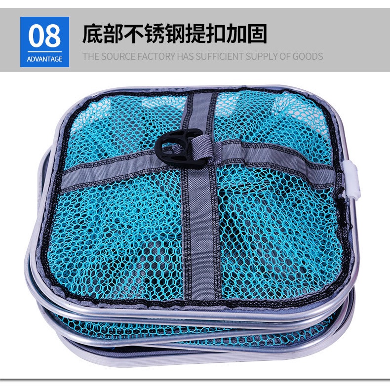 Rọng đựng cá vuông họa tiết 3D khung kim loại siêu bền rọng câu đài cao cấp câu đơn đài chính hãng giá rẻ shop cancau24h