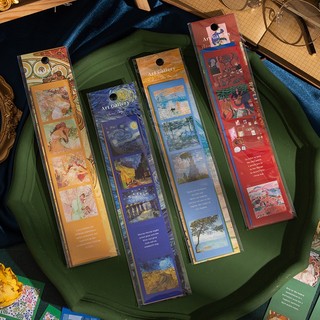 Art Gallery_Set 6 tấm sticker Art museum chủ đề các tác phẩm nghệ thuật nổi tiếng