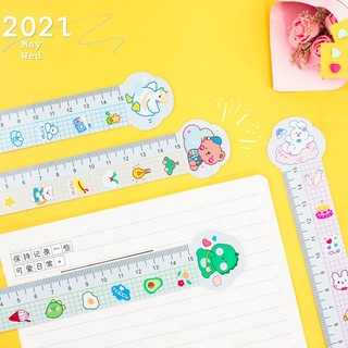 Thước dẻo 15cm nhiều hình dễ thương