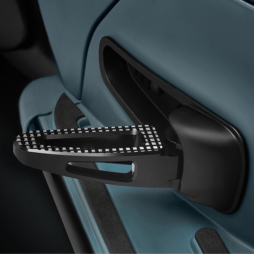 Bàn Đạp Để Chân Bằng Nhôm + ABS Màu Đen Cho Xe Máy Vespa gts 300 gts300 gts300 gts 300 2021 2022