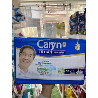 Tã bỉm dán người lớn caryn - mỏng nhẹ chống tràn size m20 - l20 - xl20