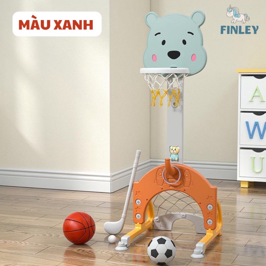 Bộ đồ chơi Bóng rổ, cầu gôn FINLEY