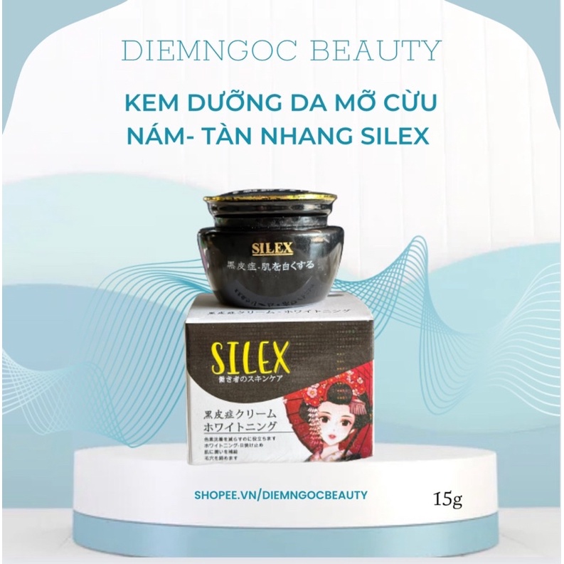 Kem Silex Mỡ Cừu Ngừa Nám, Tàn Nhang, Đồi Mồi, Giữ Ẩm, Se Khít Lỗ Chân Lông 15g