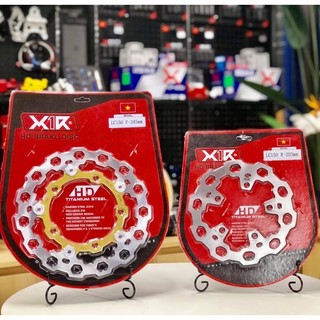 Đĩa Trước Sau X1R Exciter150 Có Lòng Nhôm ( Chính Hãng  Hàng X1R ) ////